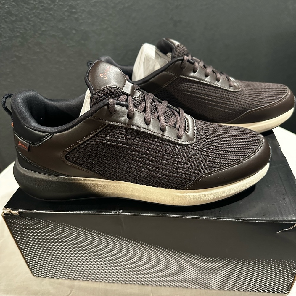 Men's Brown Stroll Golf Shoes